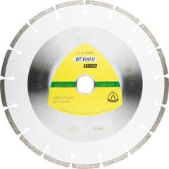  Klingspor Extra DT 300 U Diamanttrennscheiben DT 300 U Diamanttrennscheiben 300 x 2,8 x 20 mm 17 Segmente 50,1 x 2,8 x 7 mm Standardverzahnung 12460639