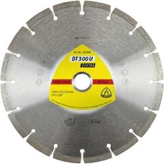 Klingspor Extra DT 300 U Diamanttrennscheiben DT 300 U Diamanttrennscheiben 115 x 1,6 x 22,23 mm 8 Segmente 37,3 x 1,6 x 7 mm Standardverzahnung 12460635