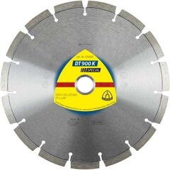  Klingspor Special DT 900 K Diamanttrennscheiben, Standardverzahnung DT 900 K Diamanttrennscheiben 115 x 2,4 x 22,23 mm 8 Segmente 33 x 2,4 x 12 mm Standardverzahnung 12460714