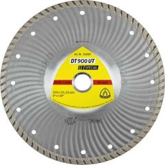  Klingspor Special DT 900 UT Diamanttrennscheiben DT 900 UT Diamanttrennscheiben 230 x 2,5 x 22,23 mm 2,5 x 10 mm geschlossener Rand Turbo 12460766
