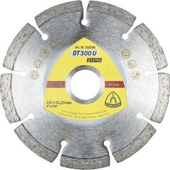  Klingspor Extra DT 300 U Diamanttrennscheiben DT 300 U Diamanttrennscheiben 115 x 1,6 x 22,23 mm 8 Segmente 37,3 x 1,6 x 7 mm Standardverzahnung 12460635
