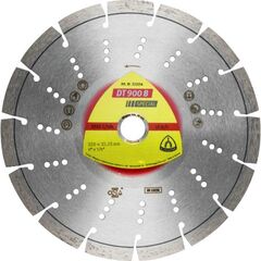  Klingspor Special DT 900 B Diamanttrennscheiben DT 900 B Diamanttrennscheiben 180 x 2,6 x 22,23 mm 11 Segmente 42 x 2,6 x 12 mm Standardverzahnung 12460678