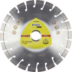  Klingspor Supra DT 600 U Diamanttrennscheibe DT 600 U Diamanttrennscheiben 180 x 2,6 x 22,23 mm 22 Segmente 20 x 2,6 x 9 mm Kurzverzahnung 12460838