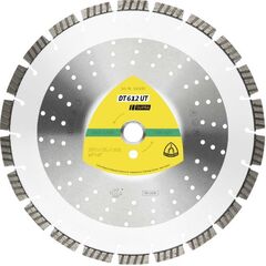  Klingspor Supra DT 612 UT Diamantgroßtrennscheiben DT 612 UT Diamanttrennscheiben, 400 x 3,6 x 25,4 mm 26 Segmente 40 x 3,6 x 12 mm, Standard Turbo 12460857