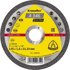  Klingspor A 346 EX Trennscheibe A 346 EX Trennscheiben, 115 x 1,6 x 22,23 mm gerade 12460933