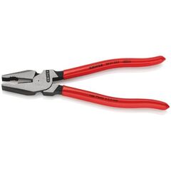  Kraft-Kombizangen KNIPEX 02 01 225 Kraft-Kombizange mit Kunststoff überzogen schwarz atramentiert 225 mm 12381040
