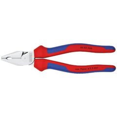  Kraft-Kombizangen KNIPEX 02 05 200 Kraft-Kombizange mit Mehrkomponenten-Hüllen verchromt 200 mm 12381042