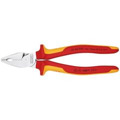  Kraft-Kombizangen KNIPEX 02 06 200 Kraft-Kombizange isoliert mit Mehrkomponenten-Hüllen, VDE-geprüft verchromt 200 mm 12381047