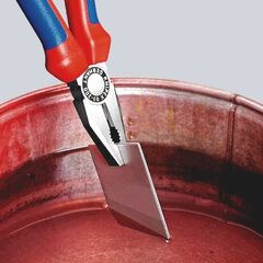  Kombizangen Kombizangen KNIPEX 03 02 200 Kombizange mit Mehrkomponenten-Hüllen schwarz atramentiert 200 mm 12381032