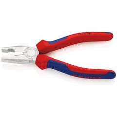  Kombizangen Kombizangen KNIPEX 03 05 180 Kombizange mit Mehrkomponenten-Hüllen verchromt 180 mm 12381018
