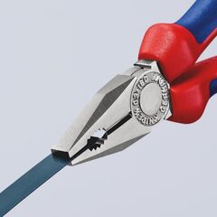  Kombizangen Kombizangen KNIPEX 03 05 180 Kombizange mit Mehrkomponenten-Hüllen verchromt 180 mm 12381018