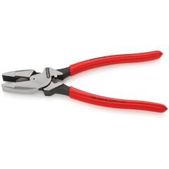  Kraft-Kombizangen "Lineman's Pliers" amerikanisches Modell KNIPEX 09 11 240 Kraft-Kombizange "Lineman's Pliers" amerikanisches Modell mit rutschhemmendem Kunststoff überzogen schwarz atramentiert 240 mm 12381061