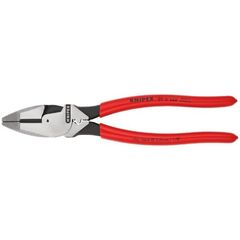  Kraft-Kombizangen "Lineman's Pliers" amerikanisches Modell KNIPEX 09 11 240 Kraft-Kombizange "Lineman's Pliers" amerikanisches Modell mit rutschhemmendem Kunststoff überzogen schwarz atramentiert 240 mm 12381061