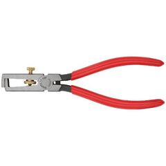  Abisolierzangen universal KNIPEX 11 01 160 Abisolierzange mit Öffnungsfeder, universal mit Kunststoff überzogen schwarz atramentiert 160 mm 12380411