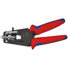  Präzisions-Abisolierzangen mit Formmessern KNIPEX 12 12 02 Präzisions-Abisolierzange mit Formmessern mit Mehrkomponenten-Hüllen brüniert 195 mm 12380341
