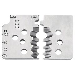  Präzisions-Abisolierzangen mit Formmessern KNIPEX 12 19 10 1 Satz Ersatzmesser für 12 12 10 12380337