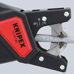  Automatische Abmantelungszange KNIPEX 12 74 180 SB Automatische Abmantelungszange  175 mm 12380399