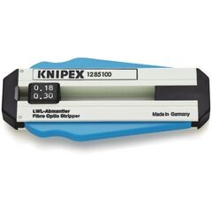  Abisolierwerkzeug für Glasfaserkabel KNIPEX 12 85 100 SB Abisolierwerkzeug für Glasfaserkabel  100 mm 12380358