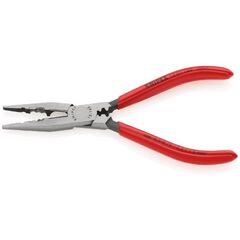  Verdrahtungszangen KNIPEX 13 01 160 Verdrahtungszange mit Kunststoff überzogen schwarz atramentiert 160 mm 12380359