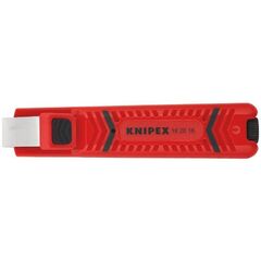  Abmantelungswerkzeuge mit Schleppklinge KNIPEX 16 20 16 SB Abmantelungswerkzeug mit Schleppklinge schlagfestes Kunststoffgehäuse 130 mm 12380406