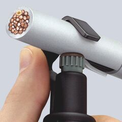  Abmantelungswerkzeuge für Wendelschnitt KNIPEX 16 30 145 SB Abmantelungswerkzeug für Wendelschnitt schlagfestes Kunststoffgehäuse 150 mm 12380394