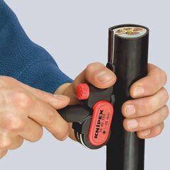  Abmantelungswerkzeuge KNIPEX 16 40 150 Abmantelungswerkzeug glasfaserverstärktes Polyamid 150 mm 12380398