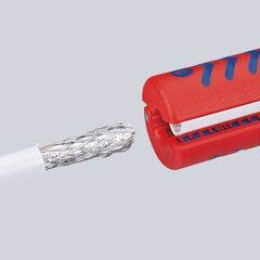  Abisolierwerkzeug für Koaxialkabel KNIPEX 16 60 100 SB Abisolierwerkzeug für Koaxialkabel universal 100 mm 12380378