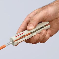  Abmantelungswerkzeug für Datenkabel KNIPEX 16 65 125 SB Abmantelungswerkzeug für Datenkabel  125 mm 12380381