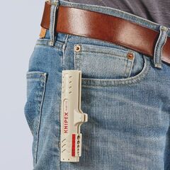  Abmantelungswerkzeug für Datenkabel KNIPEX 16 65 125 SB Abmantelungswerkzeug für Datenkabel  125 mm 12380381