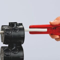  KNIPEX Tiefen-Abmantelungswerkzeug KNIPEX 16 80 175 SB Tiefen-Abmantelungswerkzeug  175 mm 12380401