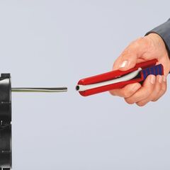  KNIPEX Tiefen-Abmantelungswerkzeug KNIPEX 16 80 175 SB Tiefen-Abmantelungswerkzeug  175 mm 12380401