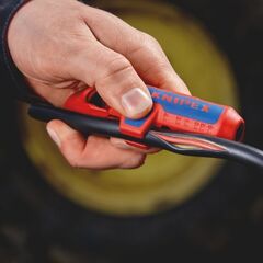  KNIPEX ErgoStrip® Universal-Abmantelungswerkzeug KNIPEX 16 95 02 SB ErgoStrip® Universal-Abmantelungswerkzeug 135 mm 12380314