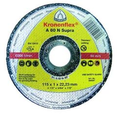  Klingspor A 60 N Trennscheibe A 60 N Trennscheiben 115 x 1 x 22,23 mm gerade 12460967