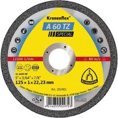  Klingspor A 60 TZ SPECIAL Trennscheibe A 60 TZ Trennscheiben 125 x 1 x 22,23 mm gerade 12457675