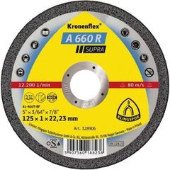  Klingspor A 660 R Trennscheibe A 660 R Trennscheiben 125 x 1 x 22,23 mm gerade 12461000