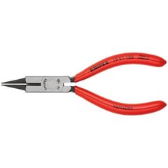  Rundzangen mit Schneide (Schmuckbiegezangen) KNIPEX 19 01 130 Rundzange mit Schneide (Schmuckbiegezange) mit Kunststoff überzogen schwarz atramentiert 130 mm 12380851