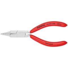  Rundzangen mit Schneide (Schmuckbiegezangen) KNIPEX 19 03 130 Rundzange mit Schneide (Schmuckbiegezange) mit Kunststoff überzogen verchromt 130 mm 12380850