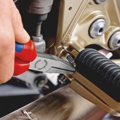  Flachzangen KNIPEX 20 06 160 Flachzange isoliert mit Mehrkomponenten-Hüllen, VDE-geprüft verchromt 160 mm 12380245