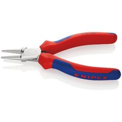  Greifzangen Rundzangen KNIPEX 22 05 140 Rundzange mit Mehrkomponenten-Hüllen verchromt 140 mm 12380807