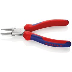  Greifzangen Rundzangen KNIPEX 22 05 160 Rundzange mit Mehrkomponenten-Hüllen verchromt 160 mm 12380811