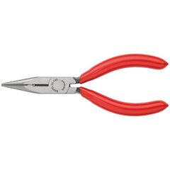  Flachrundzangen mit Schneide (Radiozangen) KNIPEX 25 01 140 Flachrundzange mit Schneide (Radiozange) mit Kunststoff überzogen schwarz atramentiert 140 mm 12380844