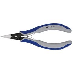  Präzisions-Elektronik-Greifzangen KNIPEX 34 12 130 Präzisions-Elektronik-Greifzange mit Mehrkomponenten-Hüllen brüniert 135 mm 12380894