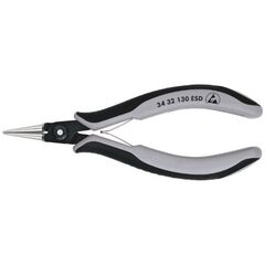  Präzisions-Elektronik-Greifzangen ESD KNIPEX 34 32 130 ESD Präzisions-Elektronik-Greifzange ESD mit Mehrkomponenten-Hüllen brüniert 135 mm 12380888