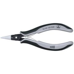  Präzisions-Elektronik-Greifzangen ESD KNIPEX 34 42 130 ESD Präzisions-Elektronik-Greifzange ESD mit Mehrkomponenten-Hüllen brüniert 130 mm 12380889