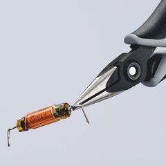  Präzisions-Elektronik-Greifzangen ESD KNIPEX 34 52 130 ESD Präzisions-Elektronik-Greifzange ESD mit Mehrkomponenten-Hüllen brüniert 130 mm 12380887