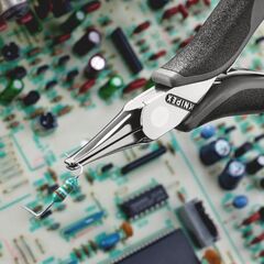  Elektronik-Greifzangen ESD KNIPEX 35 12 115 ESD Elektronik-Greifzange ESD mit Mehrkomponenten-Hüllen 115 mm 12380891