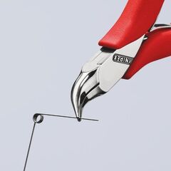  Elektronik-Greifzangen KNIPEX 35 41 115 Elektronik-Greifzange mit Mehrkomponenten-Hüllen 115 mm 12380906