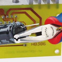  Elektronik-Bestückungszangen KNIPEX 36 22 125 Elektronik-Bestückungszange mit Mehrkomponenten-Hüllen 125 mm 12380911
