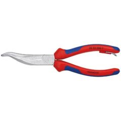  Mechanikerzangen KNIPEX 38 35 200 T Mechanikerzange mit Mehrkomponenten-Hüllen, mit integrierter Befestigungsöse zum Anbringen einer Absturzsicherung verchromt 200 mm 12380928
