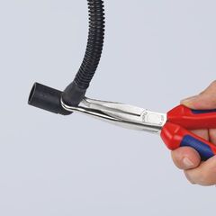  Mechanikerzangen KNIPEX 38 95 200 Mechanikerzange mit Mehrkomponenten-Hüllen verchromt 200 mm 12380923